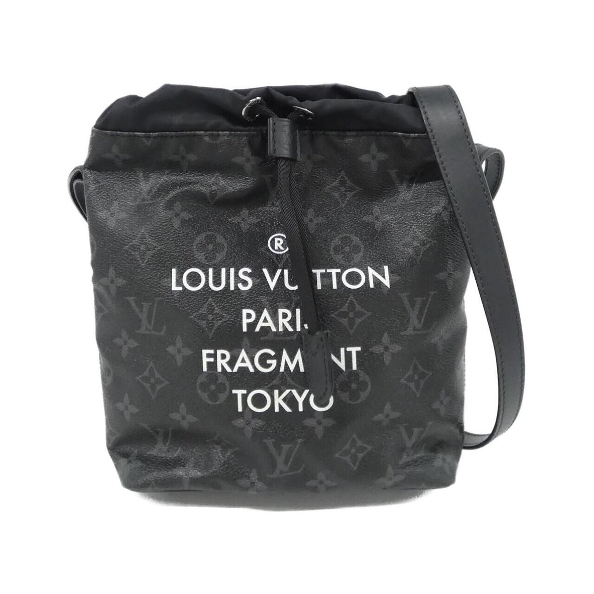 Louis Vuitton Monogram Eclipse Flash Nano Shoulder Bag Black Rainbow