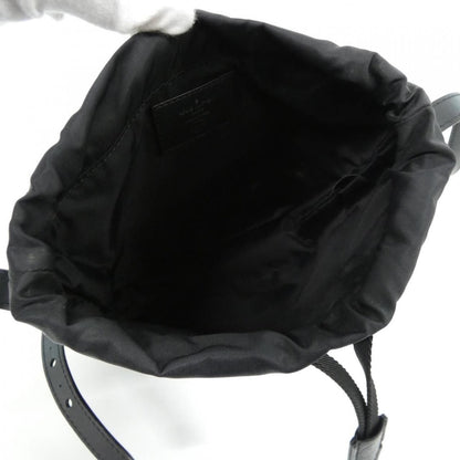 Louis Vuitton Monogram Eclipse Flash Nano Shoulder Bag Black Rainbow — view 9