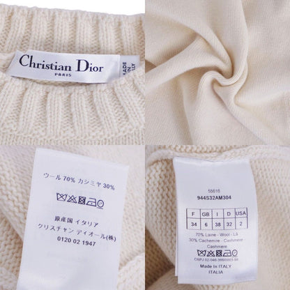 Dior Knit Top White — view 7