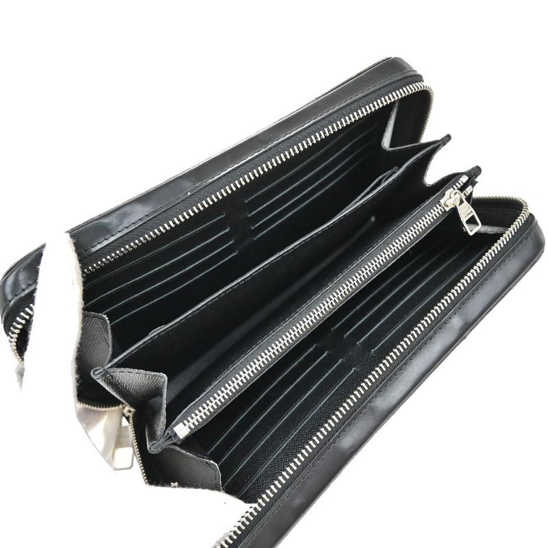 Louis Vuitton Zippy XL Long Wallet Travel Case Damier Graphite N41503 86ka880