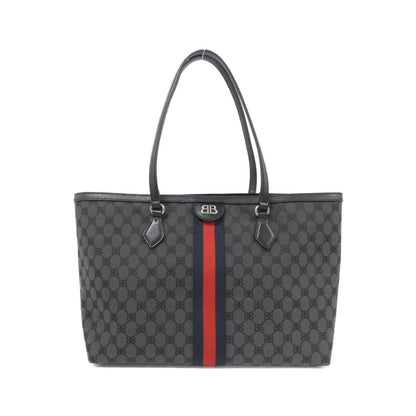 Balenciaga Hacker Tote Canvas Black