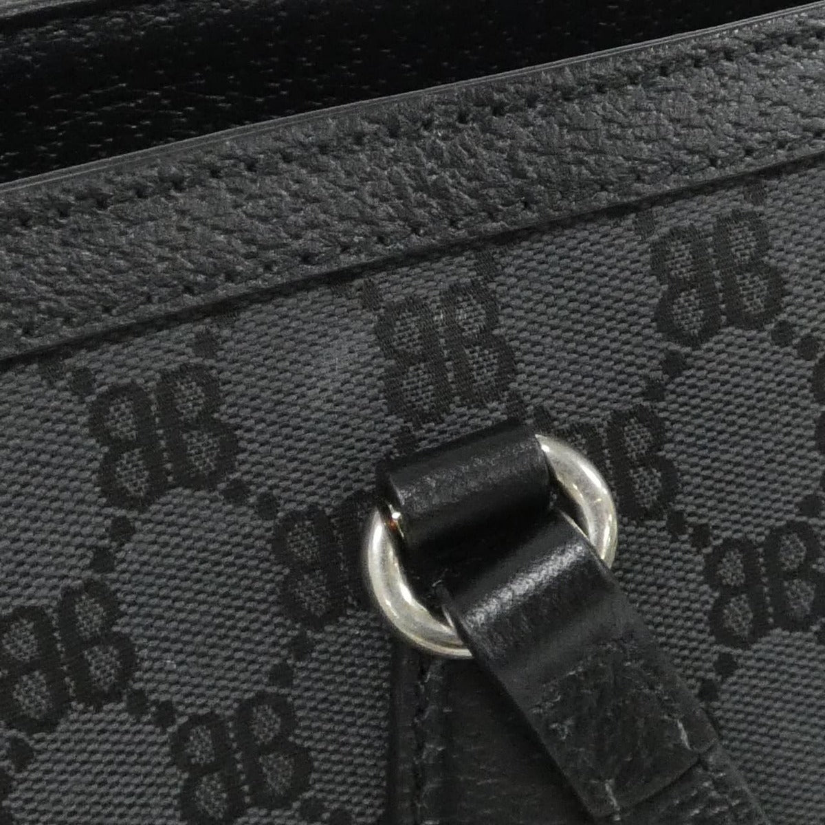Balenciaga Hacker Tote Canvas Black — view 7