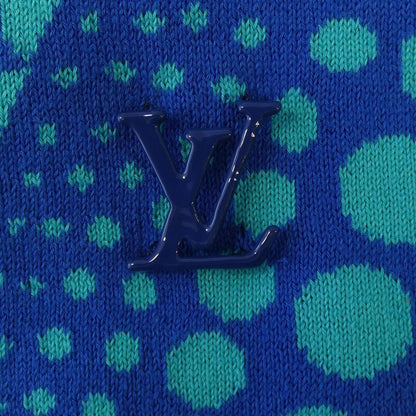 Louis Vuitton LV Yk Over Pumpkin Knit Yayoi Kusama Sweater Blue Green — view 8