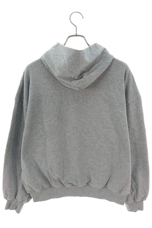 Balenciaga 24AW 807999 Trvh5 Logo Vintage Print Pullover Hoodie Men's S