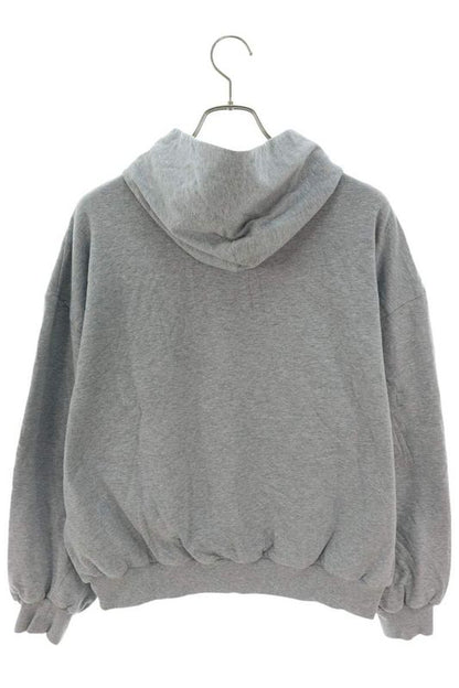 Balenciaga 24AW 807999 Trvh5 Logo Vintage Print Pullover Hoodie Men's S