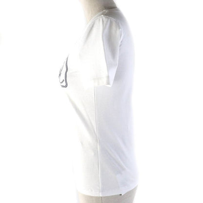 Hermes 2023 100% Cotton Chaine D'ancre Short Sleeve T-shirt White Navy 34 Made