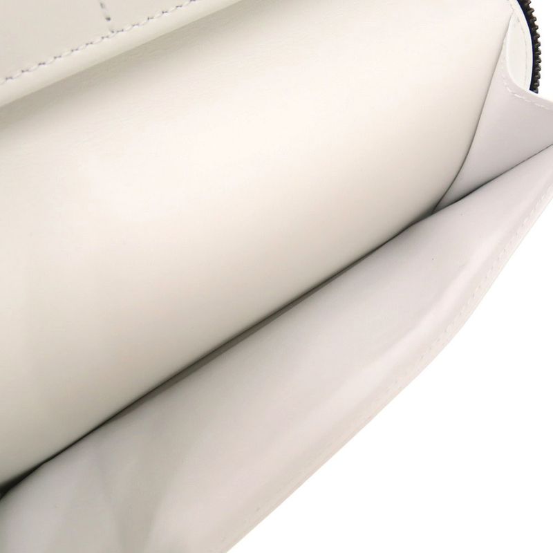 Louis Vuitton Zippy Wallet Vertical Monogram Shadow White M83381 Long Wallet LV