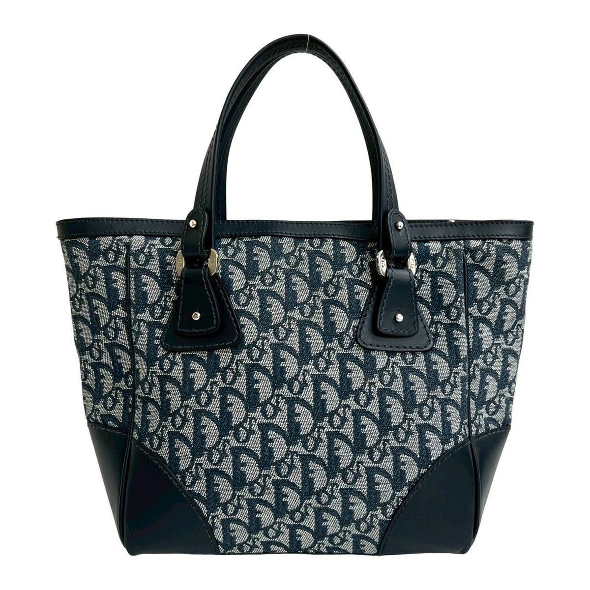 Dior Trotter Pattern CD Logo Canvas Leather — view 3