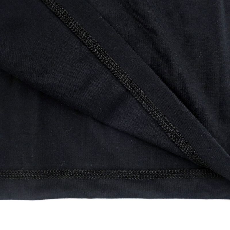 Hermes Micro Dress De Re Bookle 36 BK Black Short Sleeve One Piece