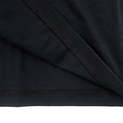 Hermes Micro Dress De Re Bookle 36 BK Black Short Sleeve One Piece