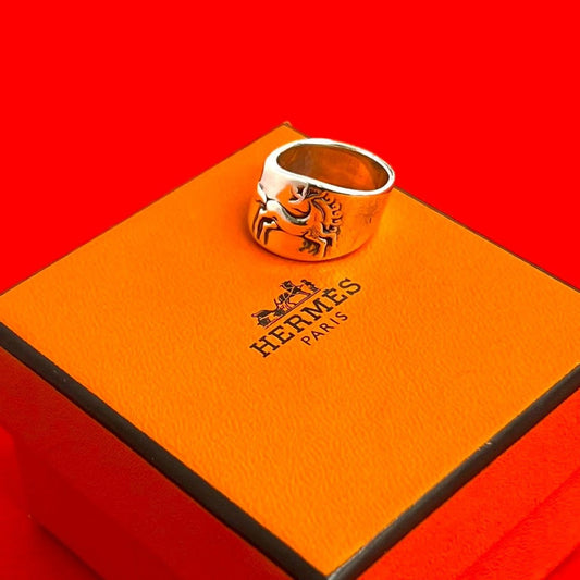 Hermes with Case Gallop Ring