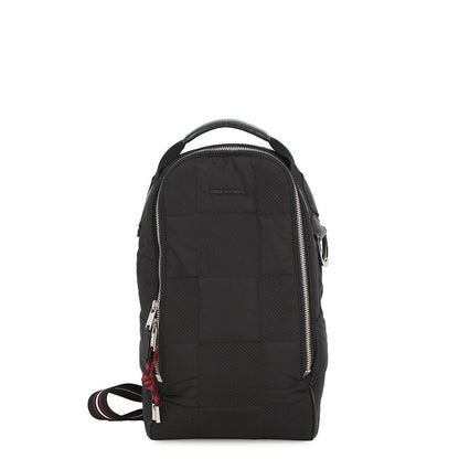 Dior Homme Belt Bag Block Check Nylon Black