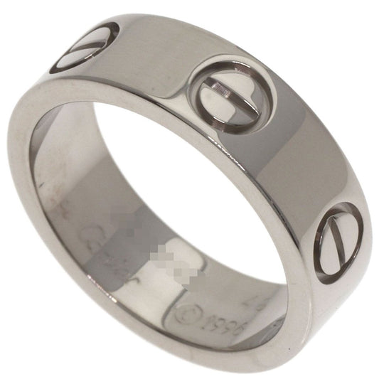 Cartier Love Ring 48 18K White Gold