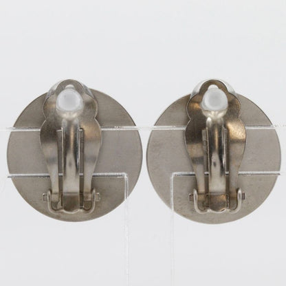 Hermes Celia Bijouterie Fantaisie Vintage Metal And Shell Silver Ladies 12.0g