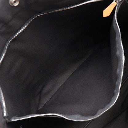 Hermes Fourre Tout MM Tote Bag Cotton Canvas Black Unisex Handbag