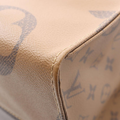Louis Vuitton Tote On The Go GM Canvas Beige Brown — view 8