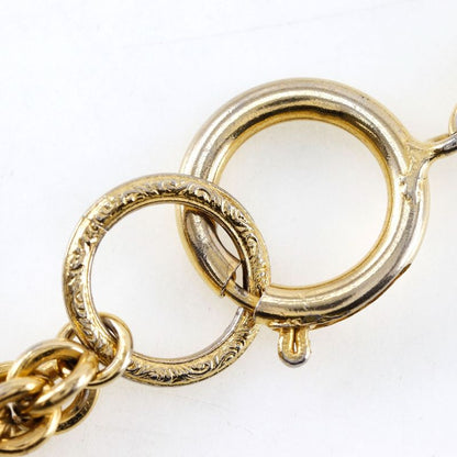 Chanel Long Vintage Gold Plated Ladies 144g Necklace