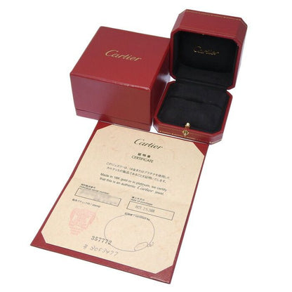 Cartier Love 1P Diamond Ring Pt950 Platinum Diamond #49 Equivalent To Size 9