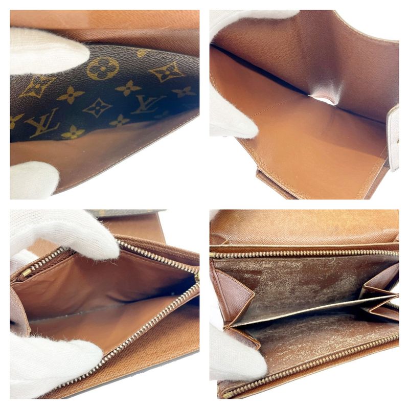 Louis Vuitton Monogram PVC Wallet 5-Piece Set Brown 403622 Long Wallet