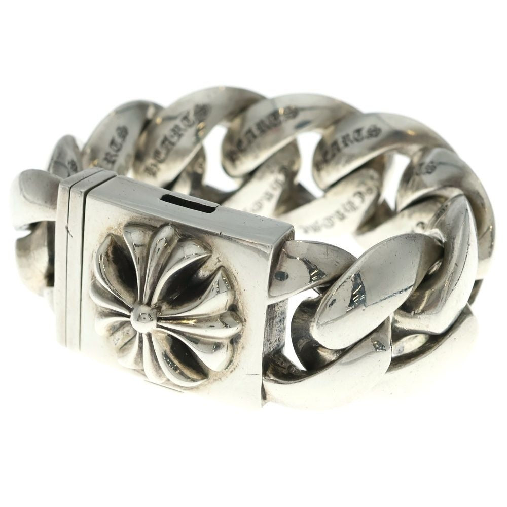 Chrome Hearts Classic XL CH Pls Plus Box Idbracelet Silver Bracelet
