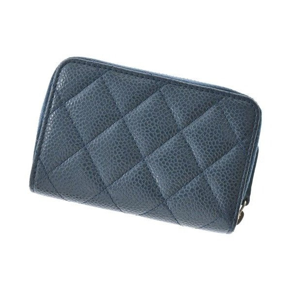 Chanel Wallet Coin Case Navy Blue — view 2