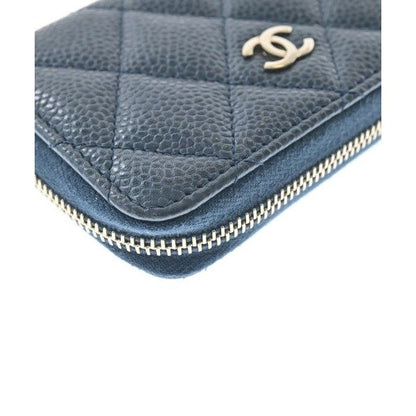 Chanel Wallet Coin Case Navy Blue — view 6