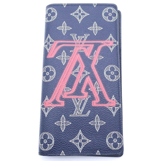 Louis Vuitton Monogram Ink Portefeuille Brother Upside Down Wallet Long