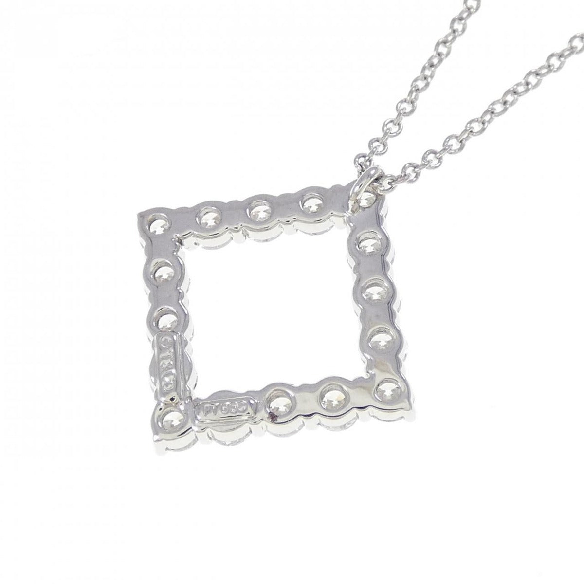 Tiffany & Co. Open Square Necklace Diamond — view 4