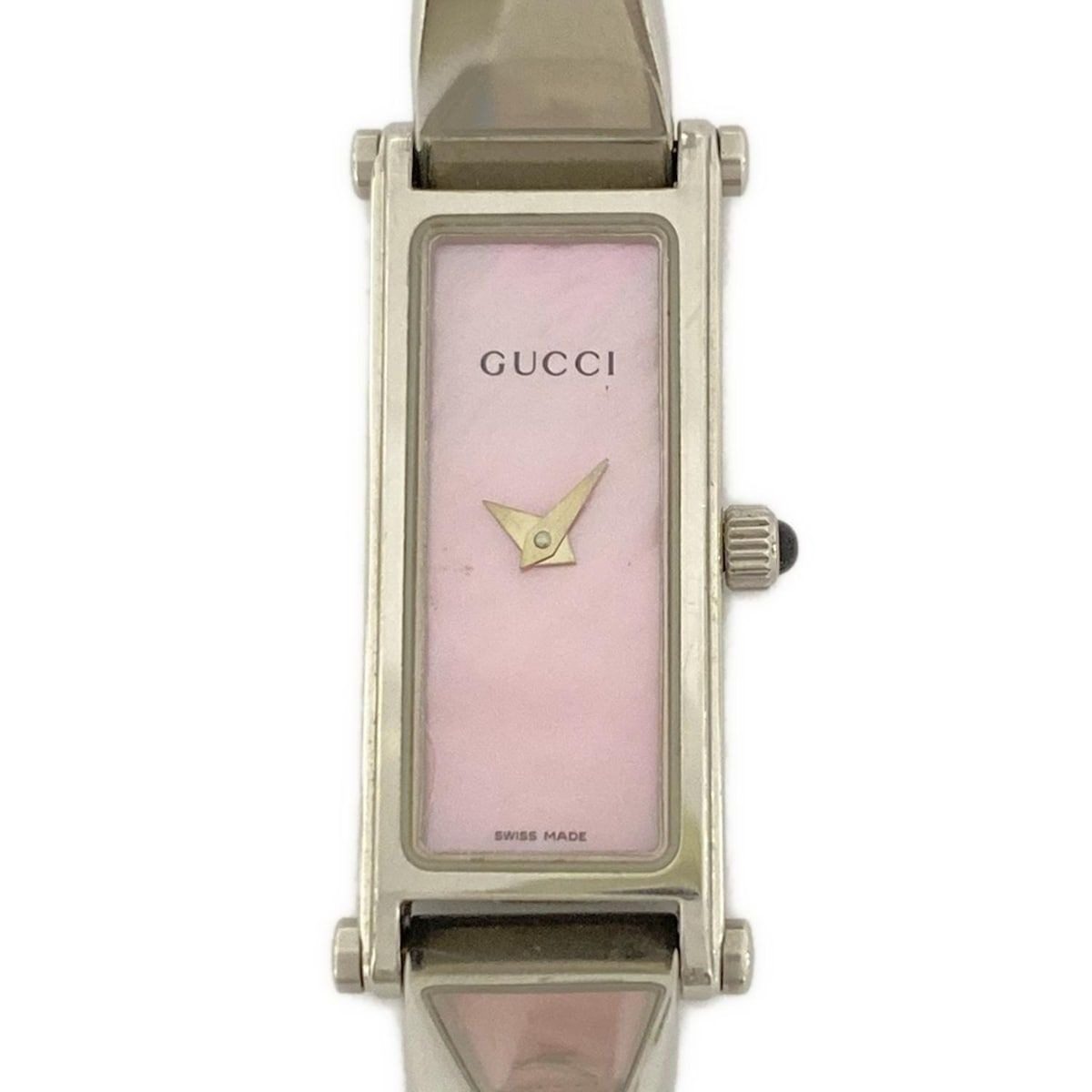 Gucci Watch Shell Dial Pink