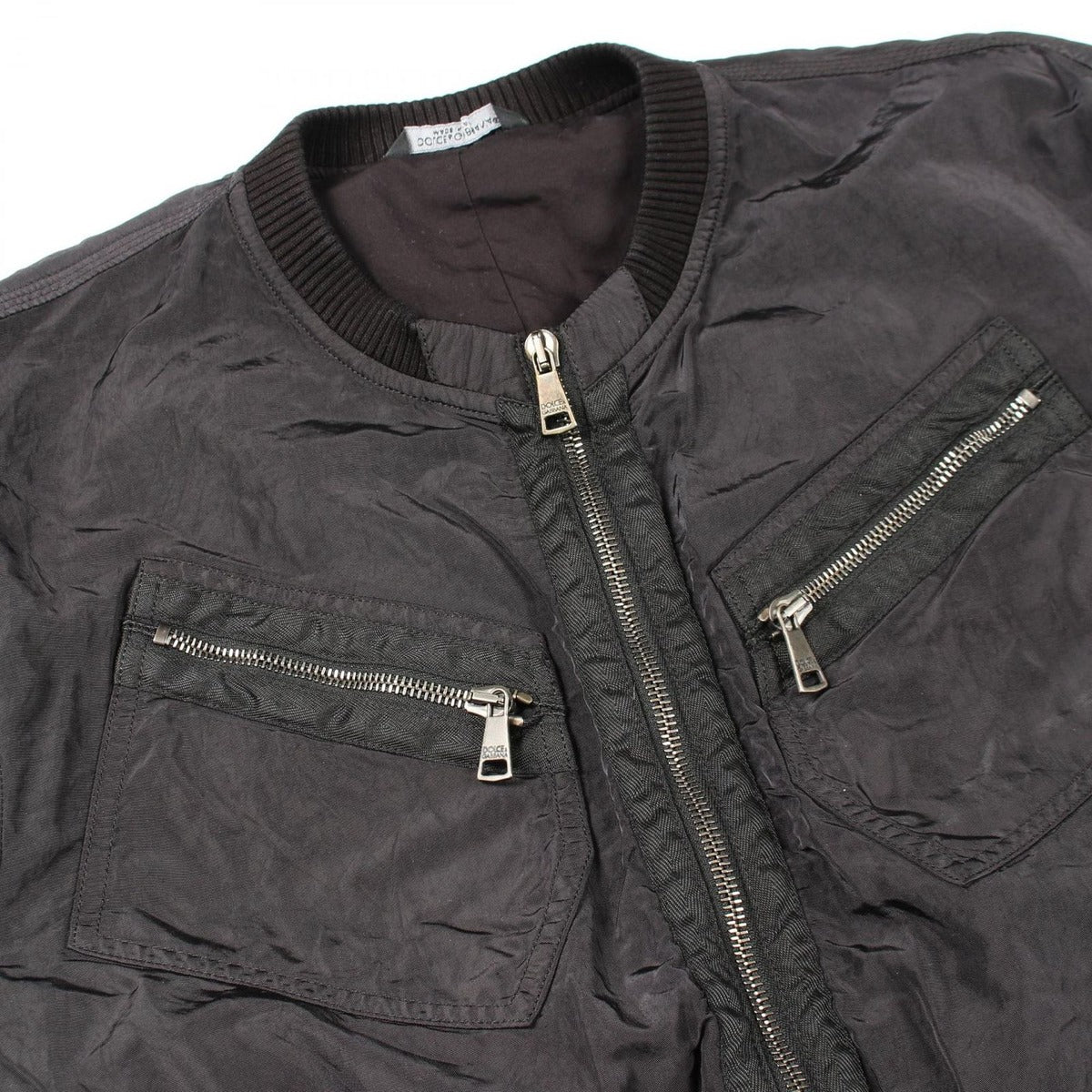 D & G Jacket Nylon Blouse Black — view 8