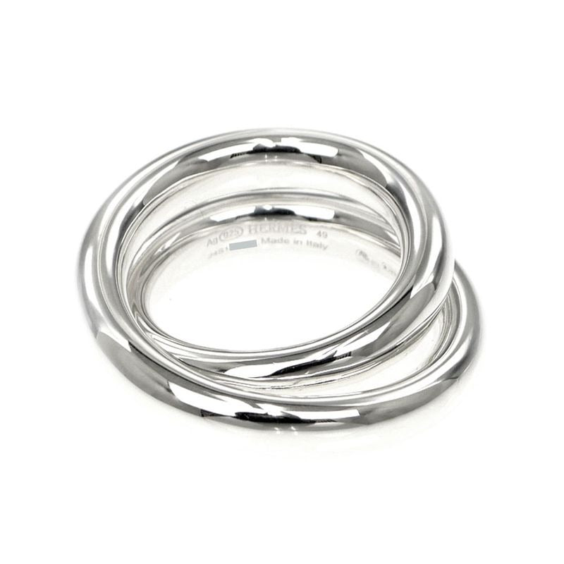 Hermes Chaine D'ancre Ring Vertege Size 49 AG 925 SV Accessories