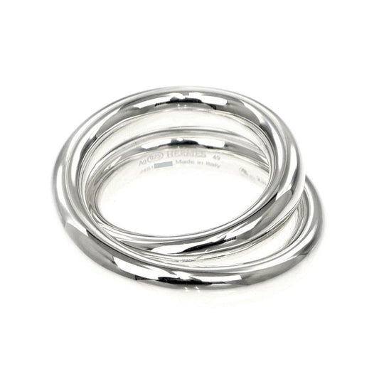 Hermes Chaine D'ancre Ring Vertege Size 49 AG 925 SV Accessories