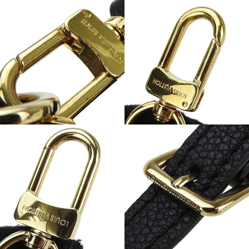 Louis Vuitton Bagatelle NM M46002 Monogram Empreinte Black Noir Black Crossbody