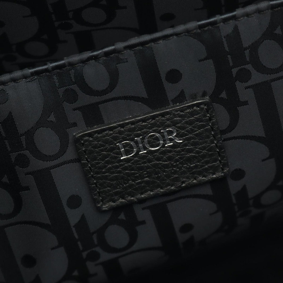 Dior Tote Bag Safari 1 ess H224 ymj Black Leather — view 4
