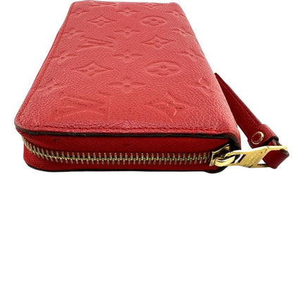 Louis Vuitton M60547 Monogram Empreinte Round Zipper Zippy Wallet Long Wallet