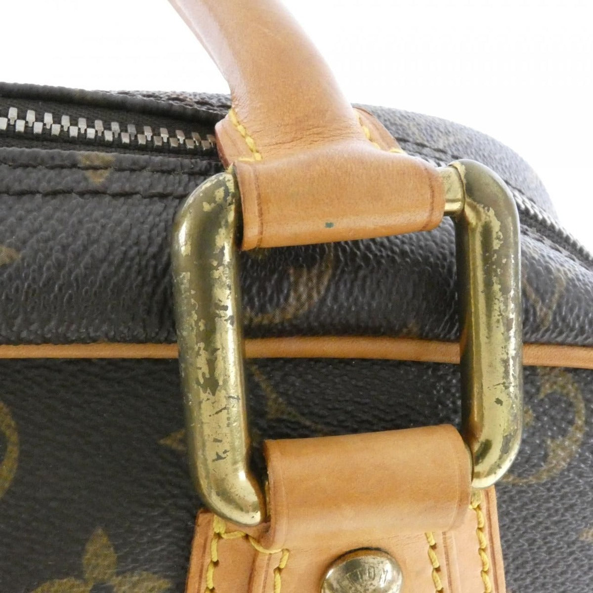 Louis Vuitton Monogram Manhattan GM Bag Brown Marron — view 5