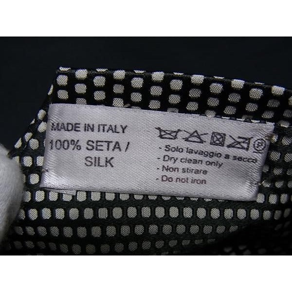 Bottega Veneta 100% Silk Dotted Polka Dot Business Tie Black Db2931 — view 4