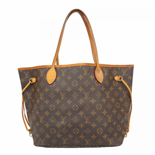 Louis Vuitton Tote Bag Monogram Neverfull MM M40156 Brown Ladies