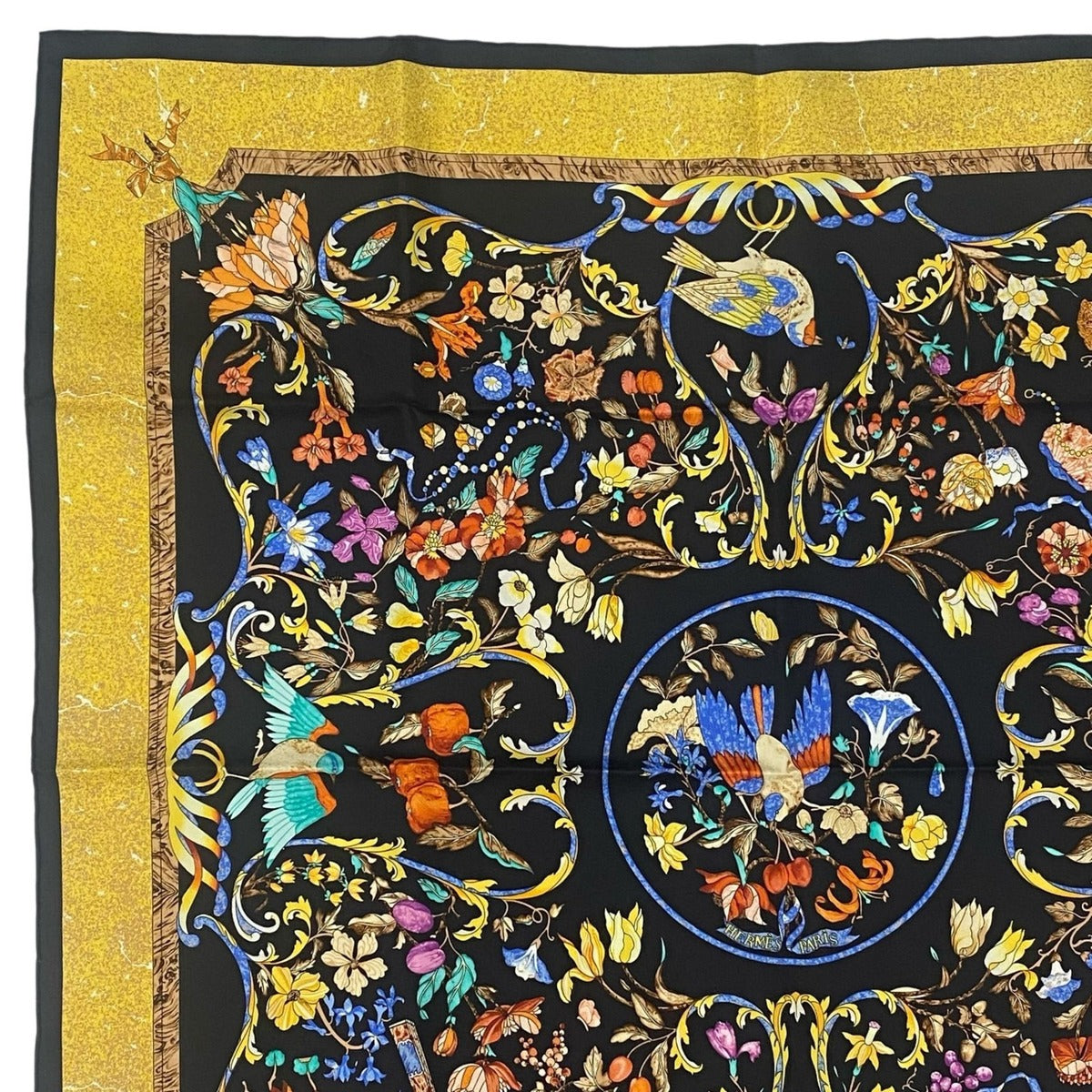 Hermes Carre 90 Pierres D' Orient Et Occident Oriental Stone and Western — view 3