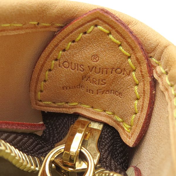 Louis Vuitton Tote Bag Boesi MM Monogram Canvas Monogram Gold Hardware Brown