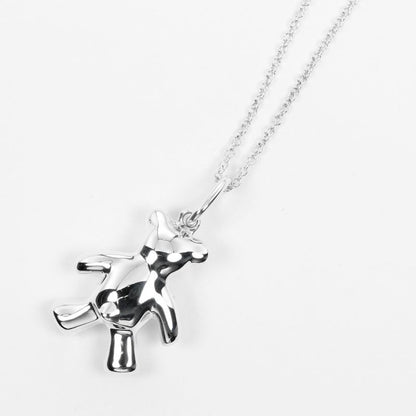 Tiffany & Co Teddy Bear Silver 925 Ladies 6g Necklace