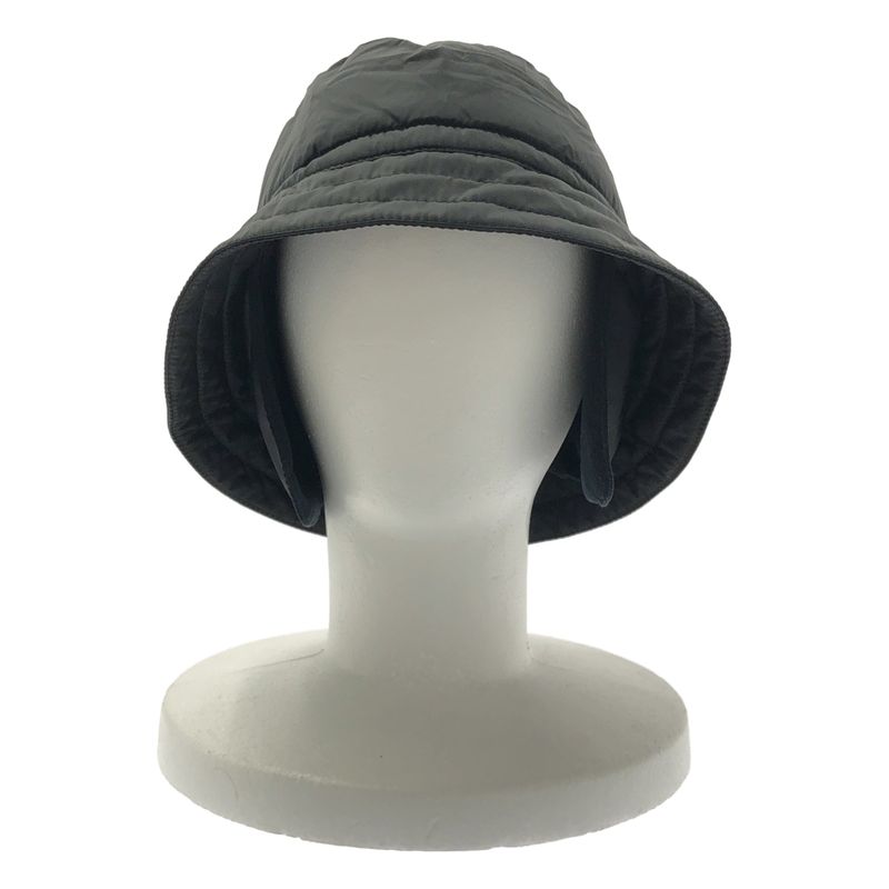 Prada Sport - Nylon Logo Cotton Bucket Hat - Hat - Black - Women's