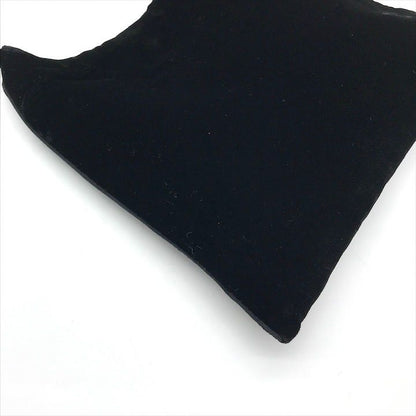 Prada Velour Hand Black Mini Bag Purse