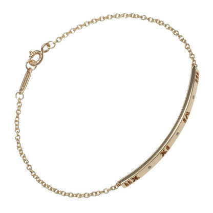 Tiffany & Co Atlas Pink Gold Diamond Bracelet