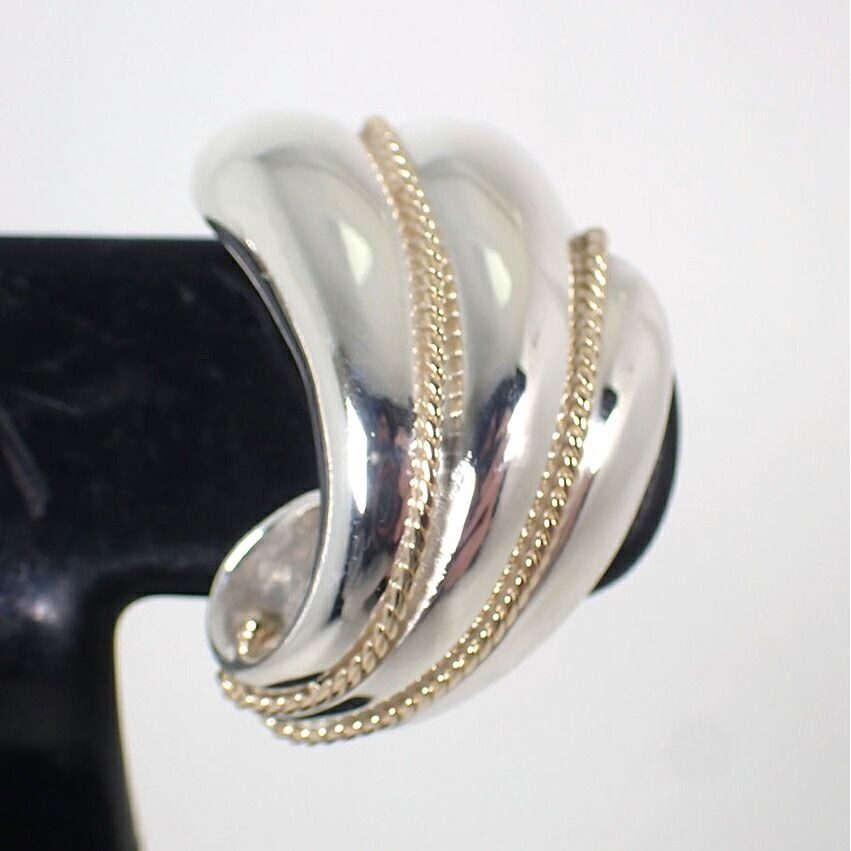 Tiffany & Co 925 Vintage Rope Earrings — view 3