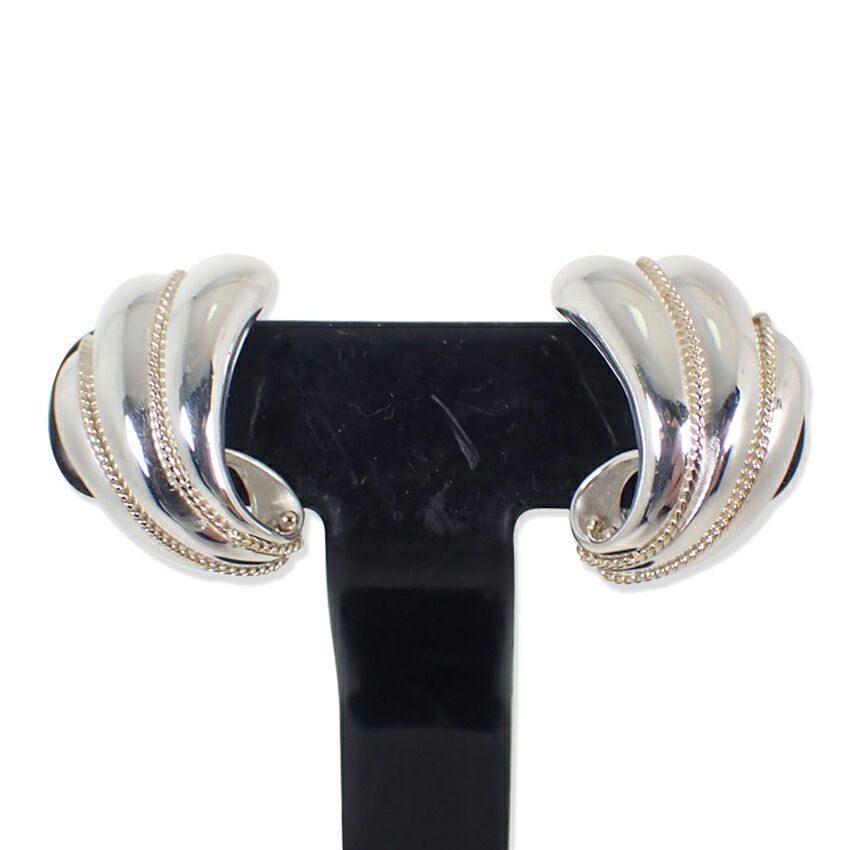 Tiffany & Co 925 Vintage Rope Earrings