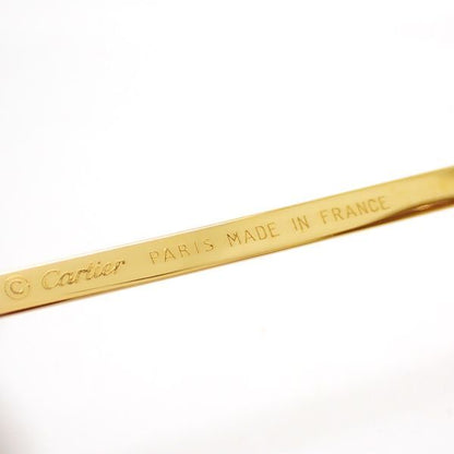 Cartier Signature C De Cartier Sunglasses None Prescription Round GP Gold With