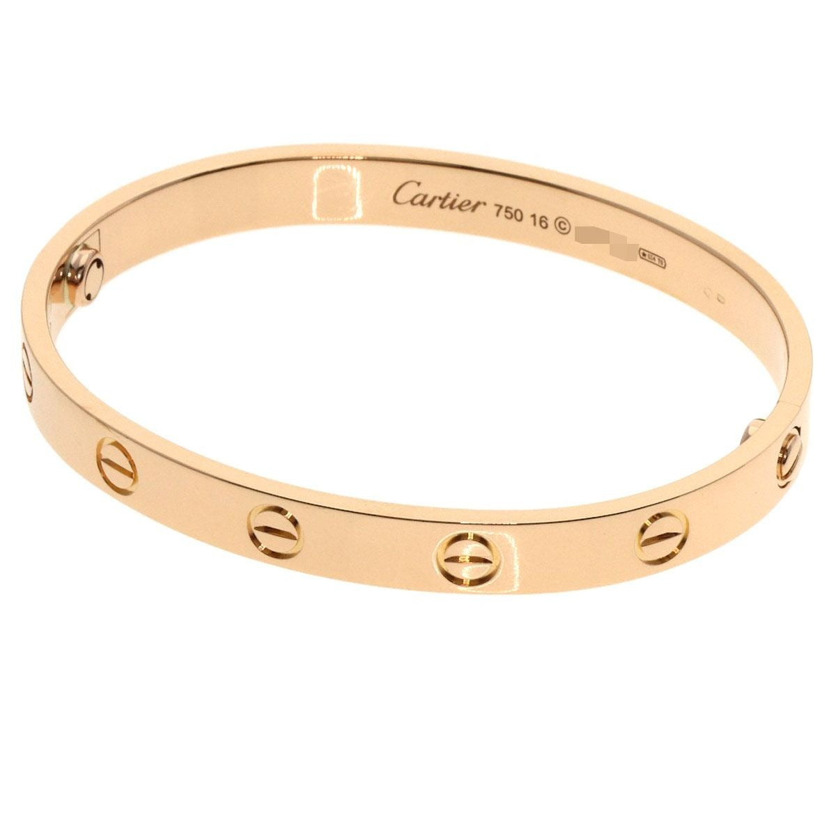 Cartier Love Bracelet Driver None 16 18K Pink Gold