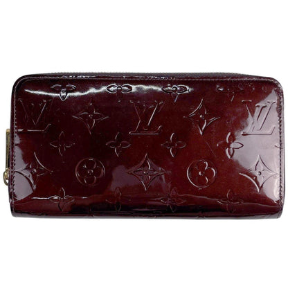 Louis Vuitton Zippy Wallet Round Zip Monogram Vernis Amarante