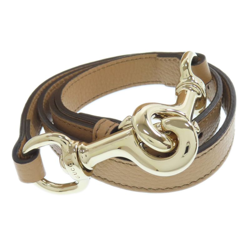 Gucci 536194 Outlet One Shoulder Interlocking G Tote Bag Leather Women